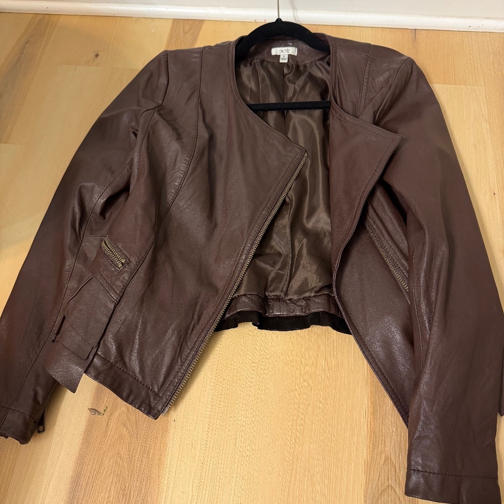 Cache 100% Leather Jacket - image 1